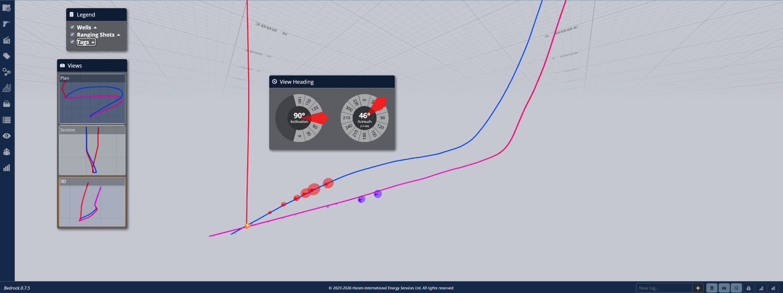 Bedrock - O&G Intersect 3D